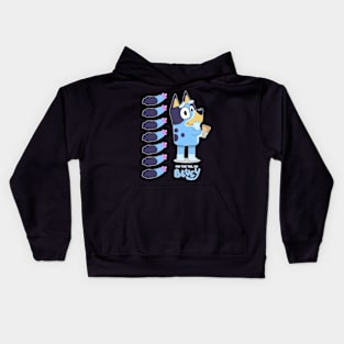 Pin the tail on Kids Hoodie